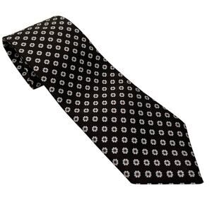 Shack's Vintage Daisy Retro Floral Print 60s or 70s Tie